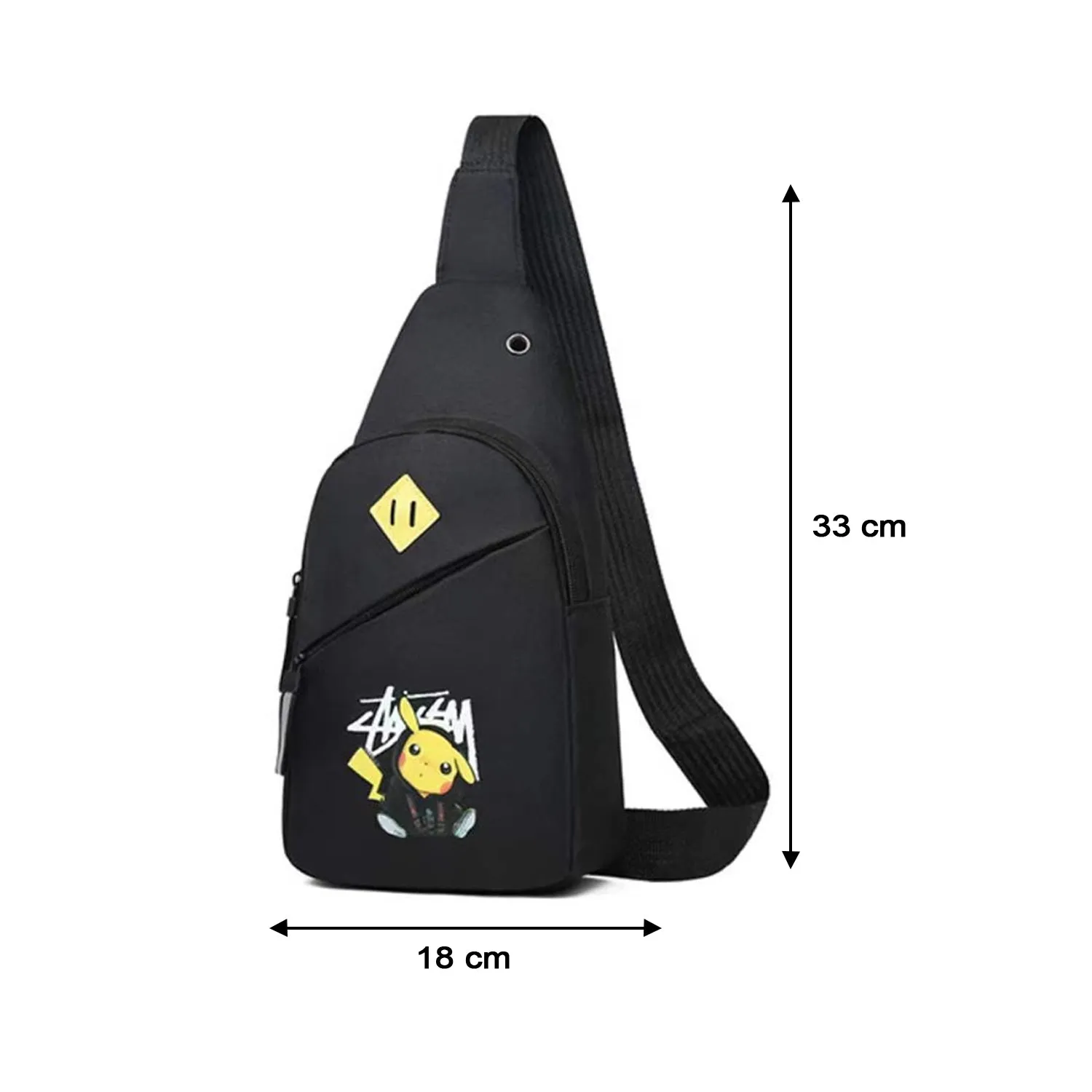 0324 Waterproof Anti Theft Crossbody fanny pack waist bag Shoulder Bags Chest Men Casual fashion USB Charging earphone hook Sling Travel Messengers Bag