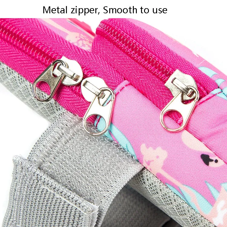 2 PCS B082 Sports Outdoor Arm Bag Mobile Phone Arm Band Running Fitness Mobile Phone Bag, Specification： Large (Lilac)