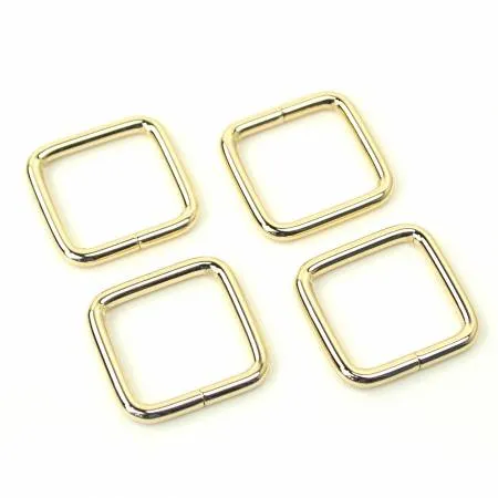 3/4" Rectangle Rings - Pack of 4 | Sallie Tomato