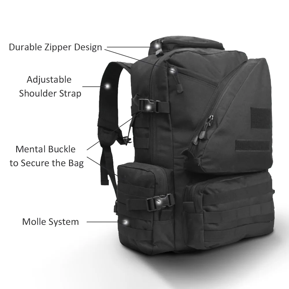 35L Medium Tactical Molle Modular Backpack