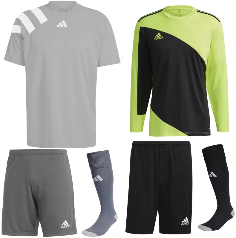 ADIDAS FORTORE 23 KIT BUNDLE GREY WHITE