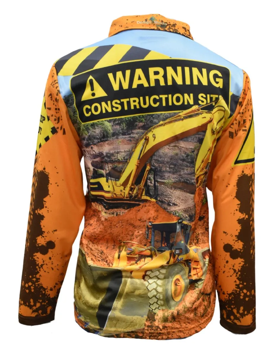 Adult Long Sleeve Sun Shirt - Construction