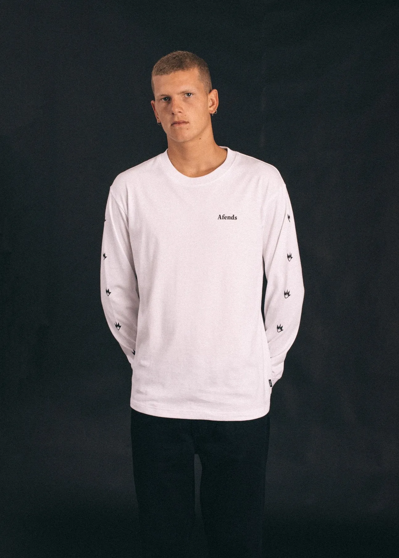 Afends Mens Burn - Long Sleeve Tee