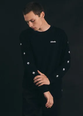 Afends Mens Burn - Long Sleeve Tee