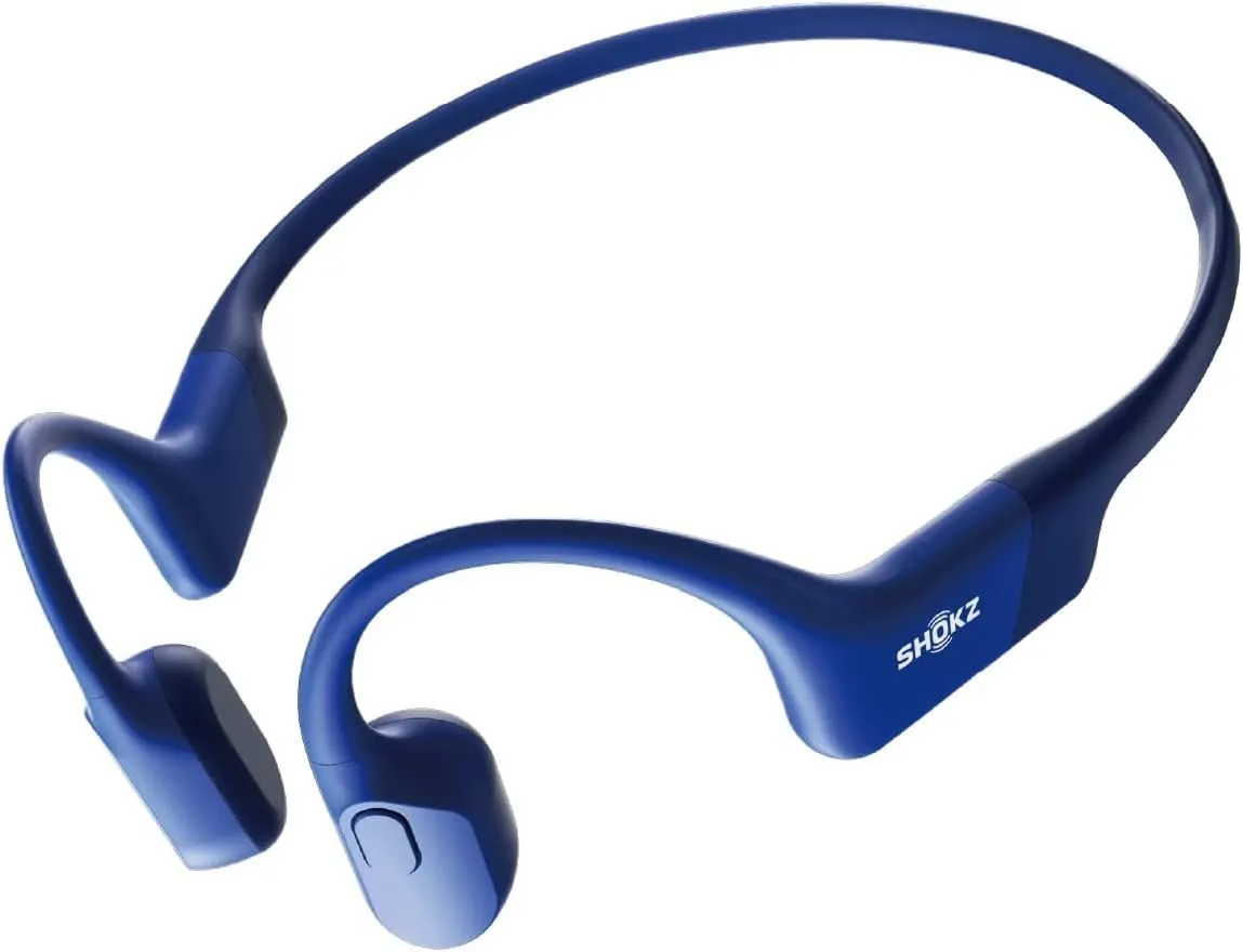 Aftershokz Shokz OpenRun Bluetooth Headphones Sweatproof Earphones - Blue