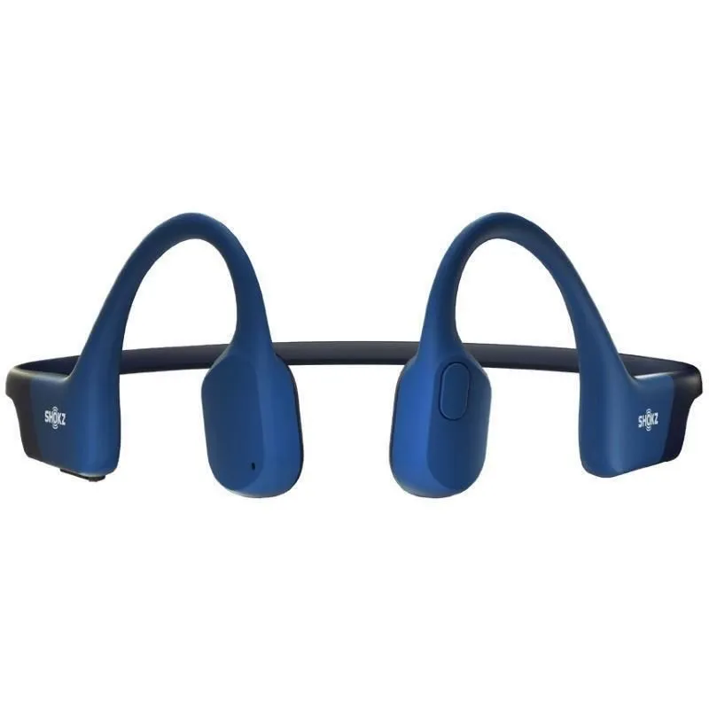 Aftershokz Shokz OpenRun Bluetooth Headphones Sweatproof Earphones - Blue