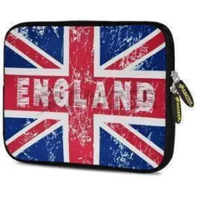 Amzer 10.5 Inch Neoprene Notebook Tablet/iPad Sleeve - England Flag Cross