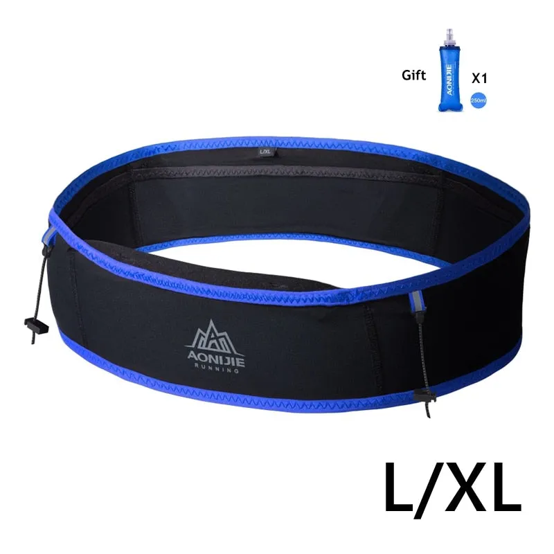 Aonijie Outdoor Waist Belt Bag Portable Ultralight Waist Packs Phone Holder For Trailing Running Camping With Water Soft Flask