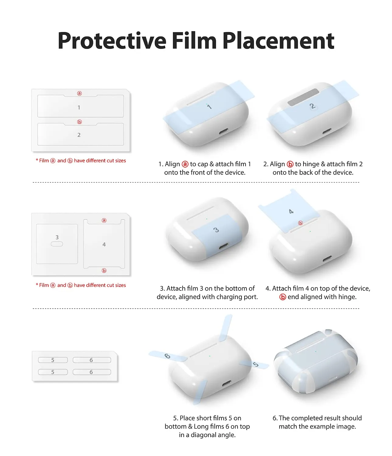 Apple AirPods Pro | Layered case - Matte Clear