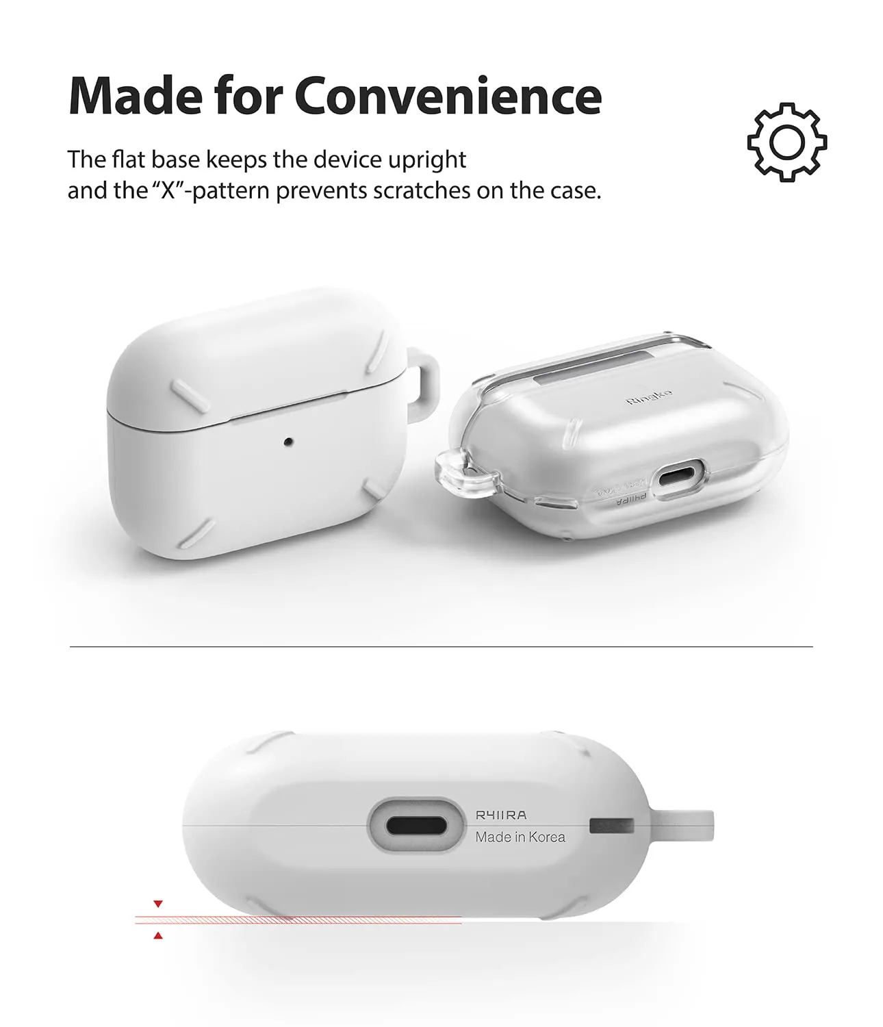 Apple AirPods Pro | Layered case - Matte Clear