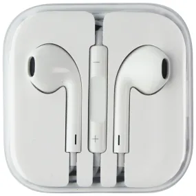 Apple EarPods with 3.5mm Headphone Plug and In-Line Mic/Remote - White