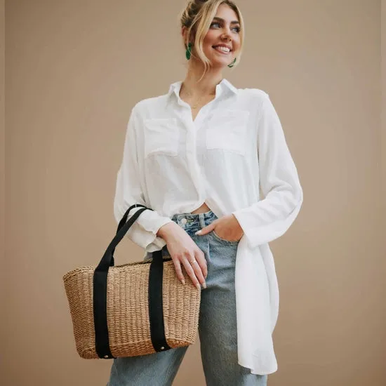 Artisan Summer Straw Bag