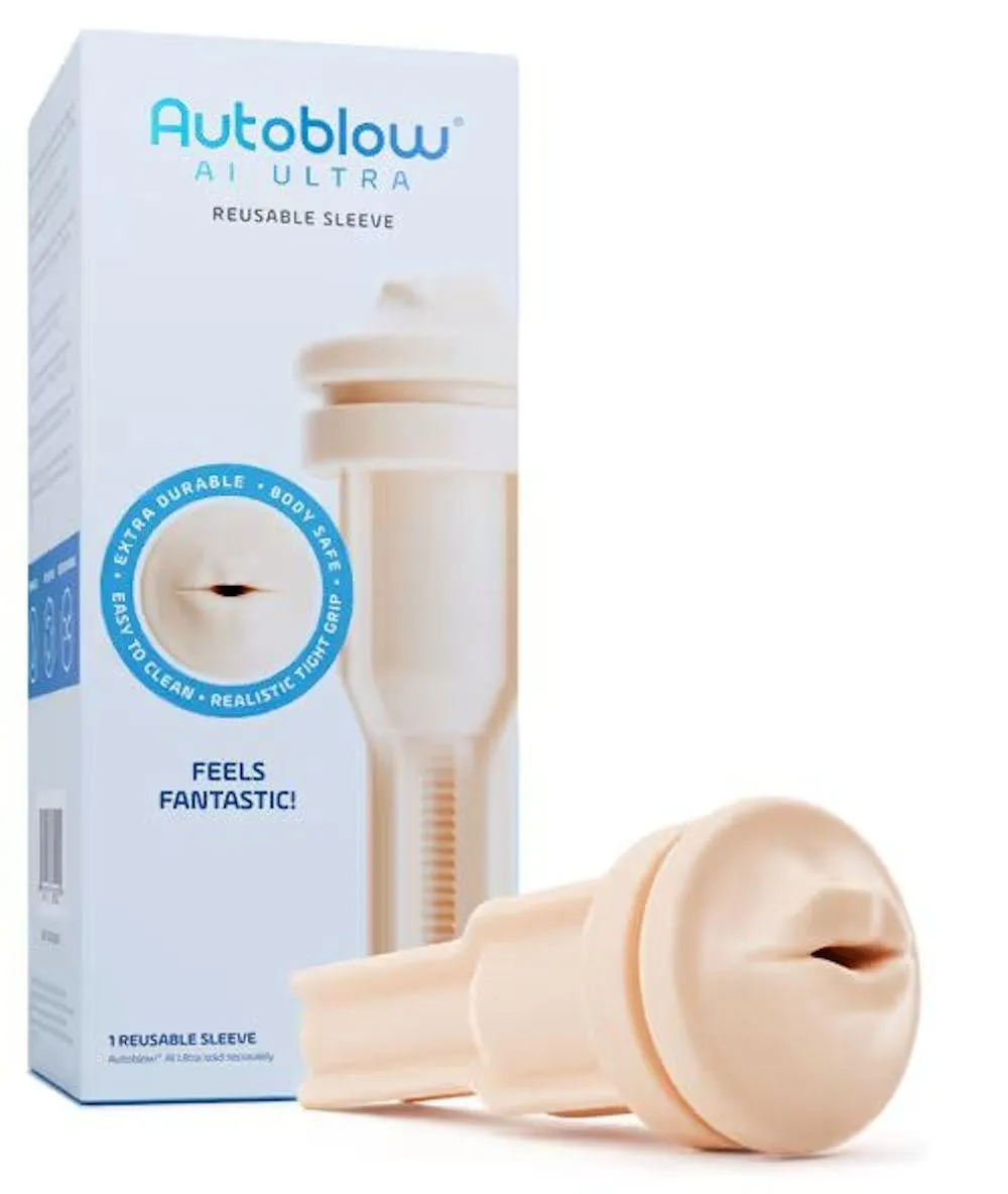 Autoblow AI Ultra Mouth Sleeve - Beige