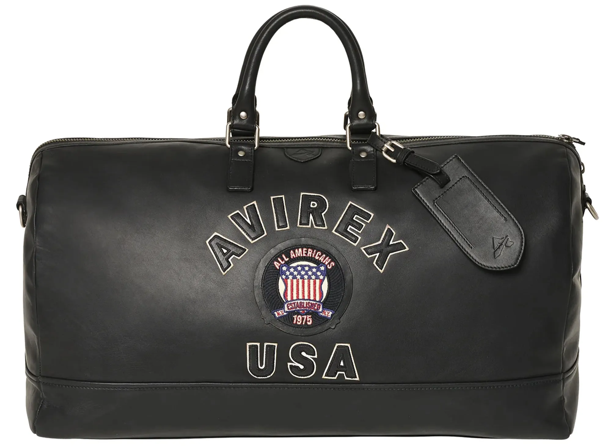 Avirex Icon Duffle Bag in Black