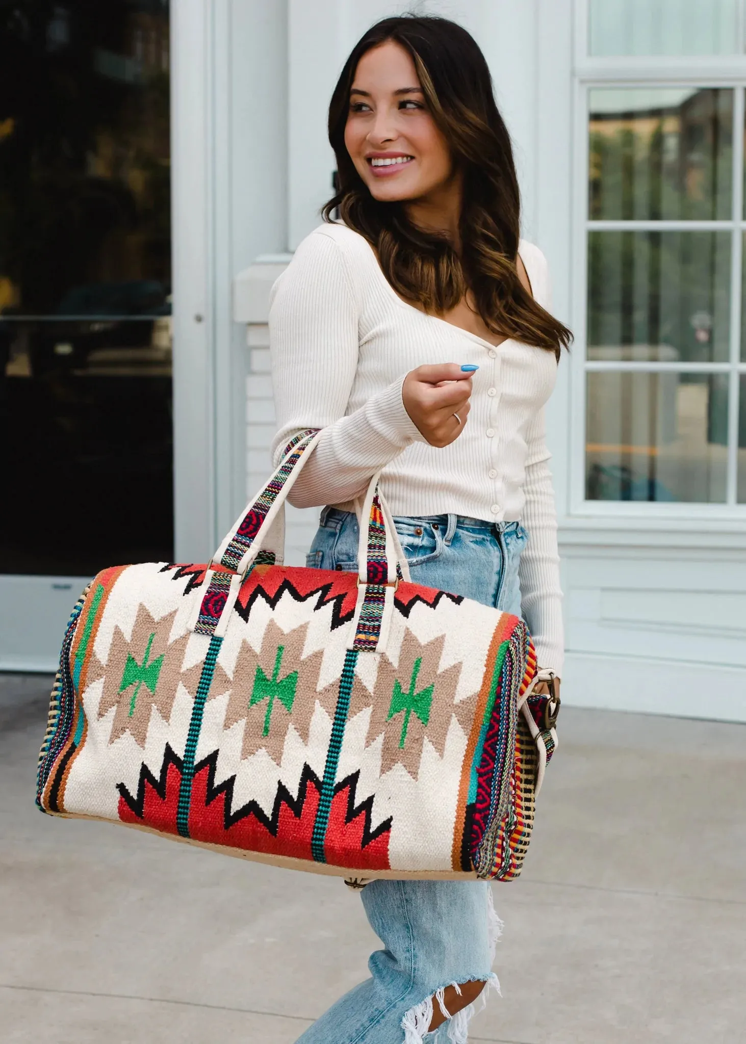 AZTEC DUFFLE BAG