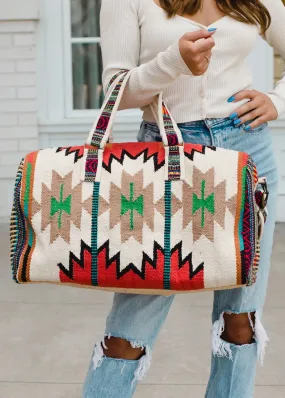 AZTEC DUFFLE BAG