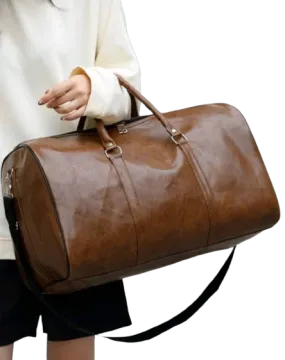 Bag - Luggage - brown leather