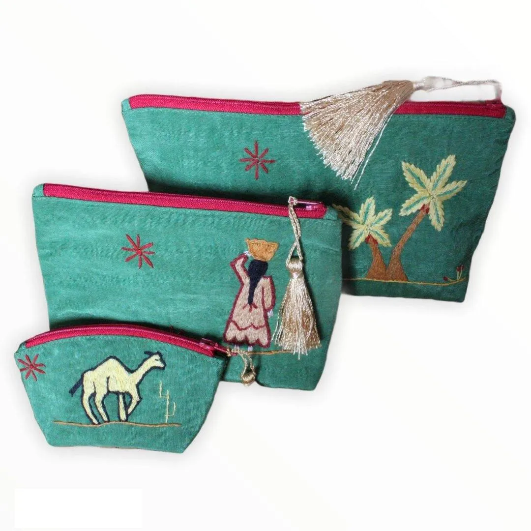 Bahia Handcrafted Cosmetic Bags