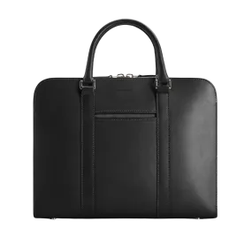 Black Vachetta Leather Pailissy Briefcase