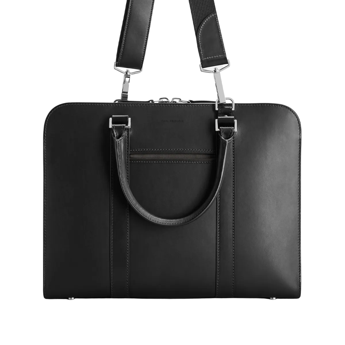 Black Vachetta Leather Pailissy Briefcase