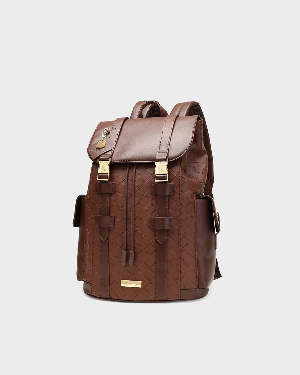 Bodega Rolling Travel Set in Brown