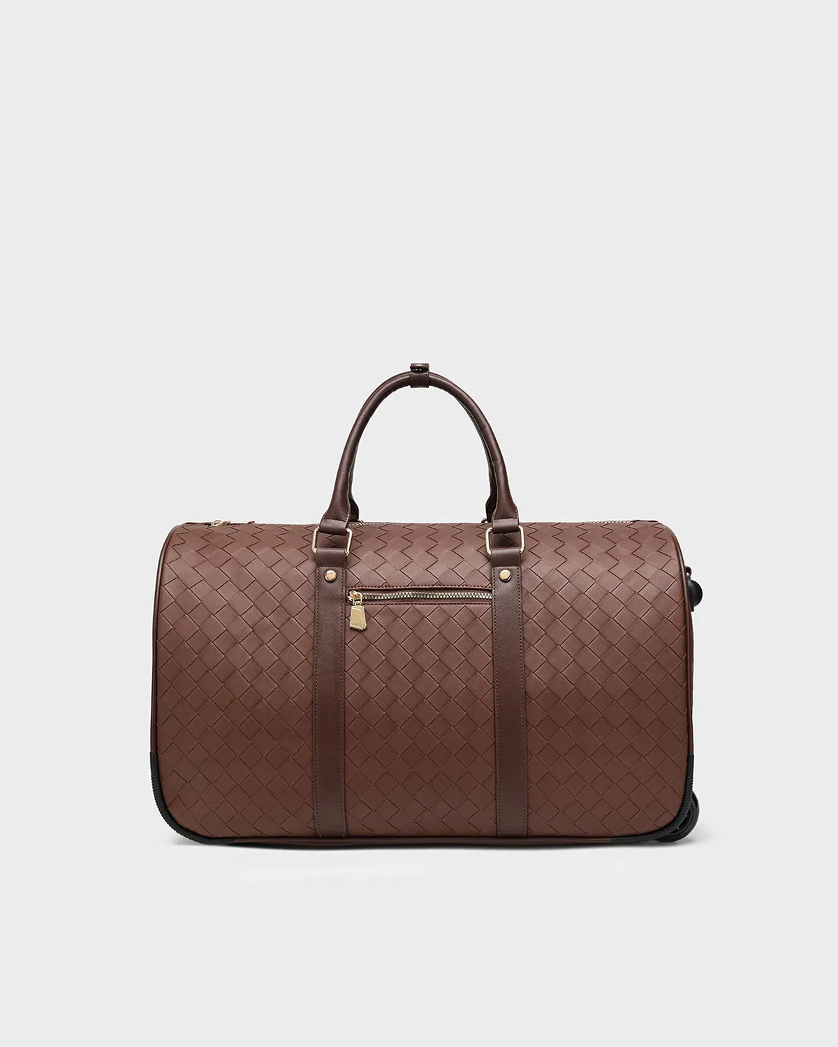 Bodega Rolling Travel Set in Brown