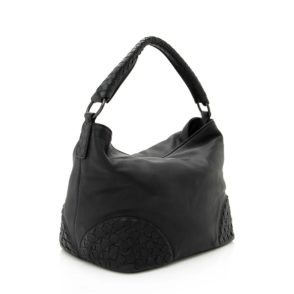 Bottega Veneta Intrecciato Nappa Hobo (SHF-19451)