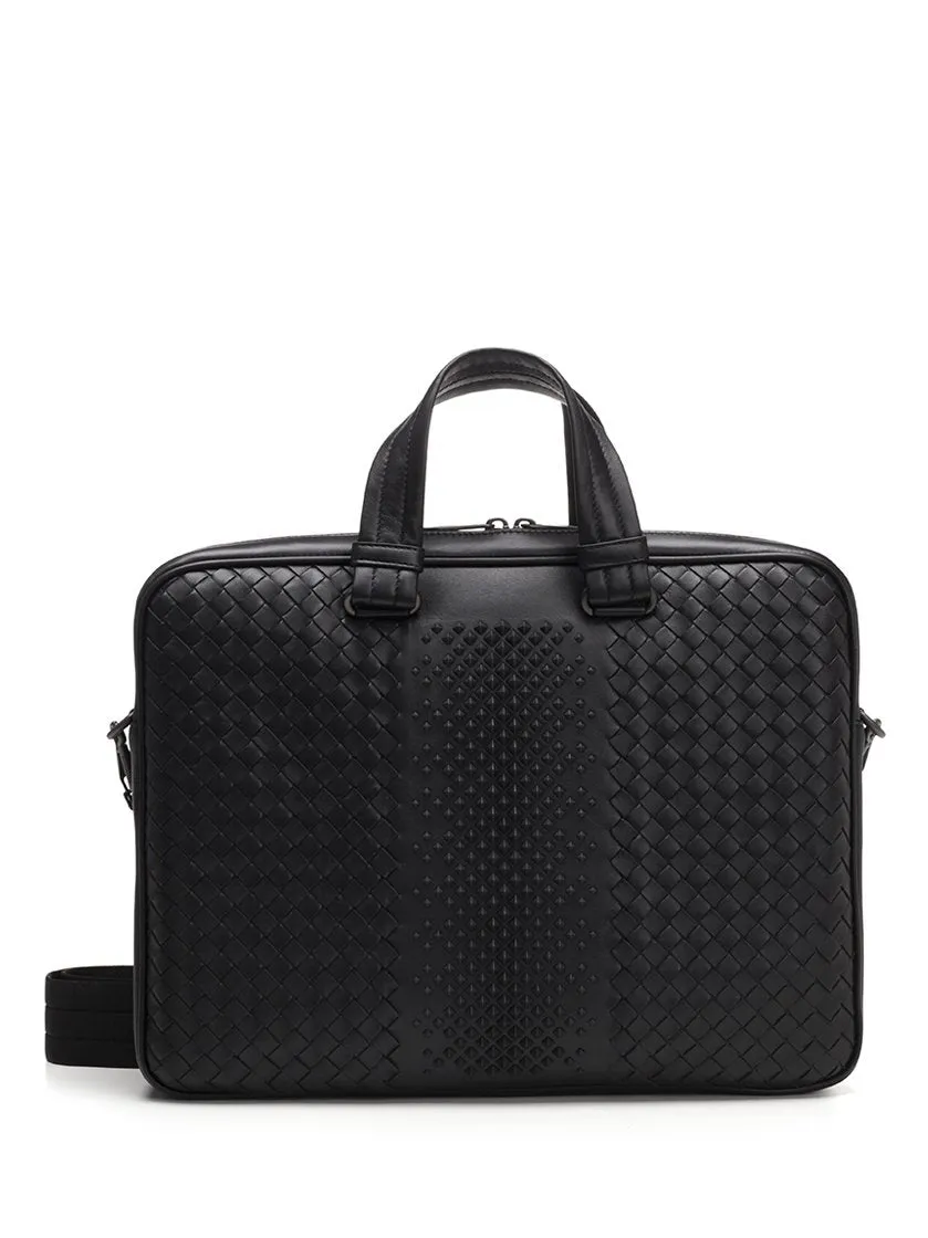 Bottega Veneta Studded Briefcase