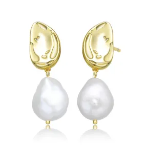 Brigitte Freshwater Pearl Dangling Earrings