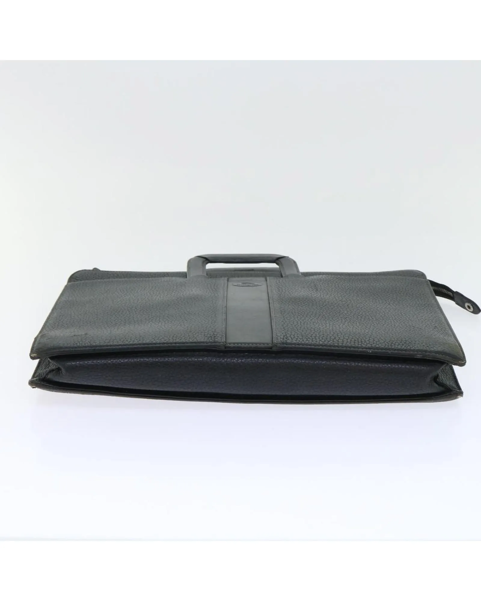 Burberrys Black Leather Briefcase