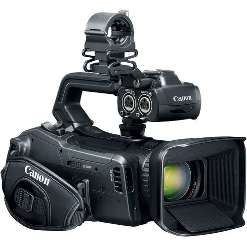 Canon XF400 4K UHD 60P Camcorder with Dual-Pixel Autofocus &amp; Arco Video Bag | XM-55 Microphone &amp; Sony MDR-7506 Headphone Bundle