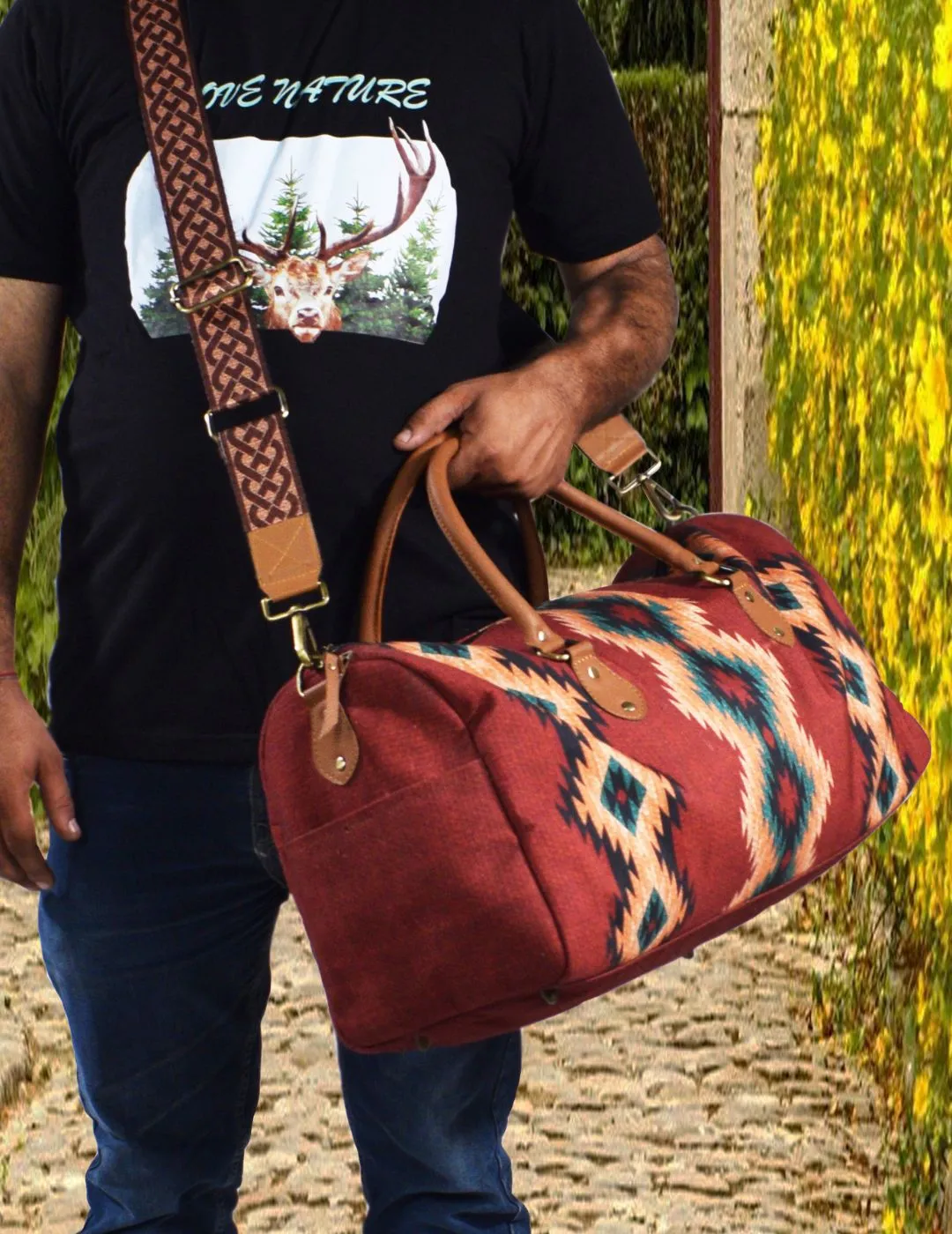 Canvas Duffel Bag, Design 7