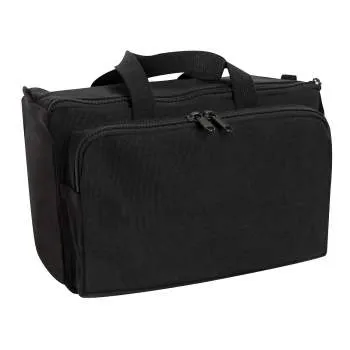 Canvas Tactical Shooting Range Bag - Black