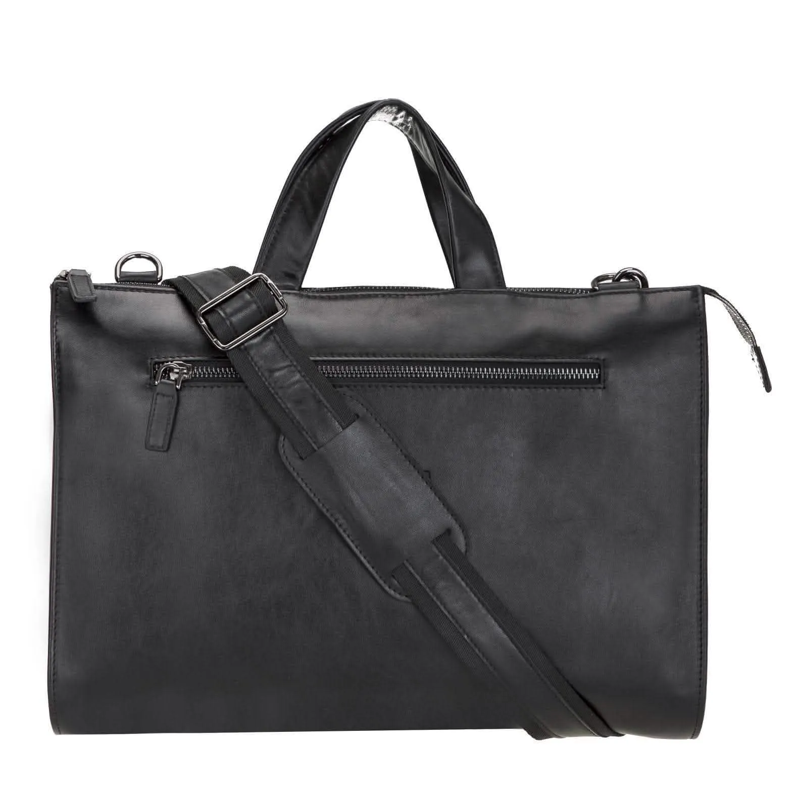 Canzo Luxury Handcrafted Calfskin Executive Laptop Briefcase