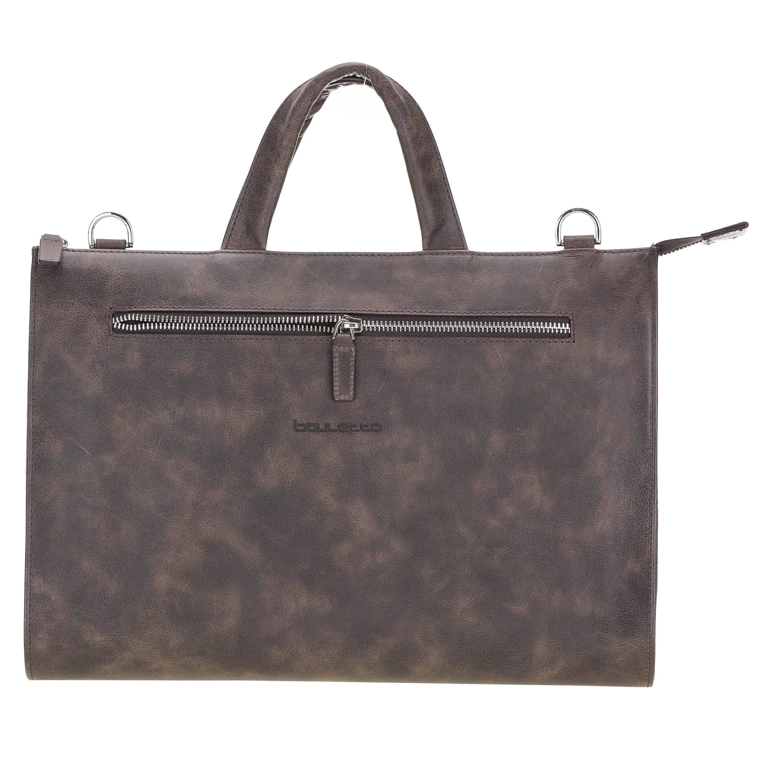 Canzo Luxury Handcrafted Calfskin Executive Laptop Briefcase