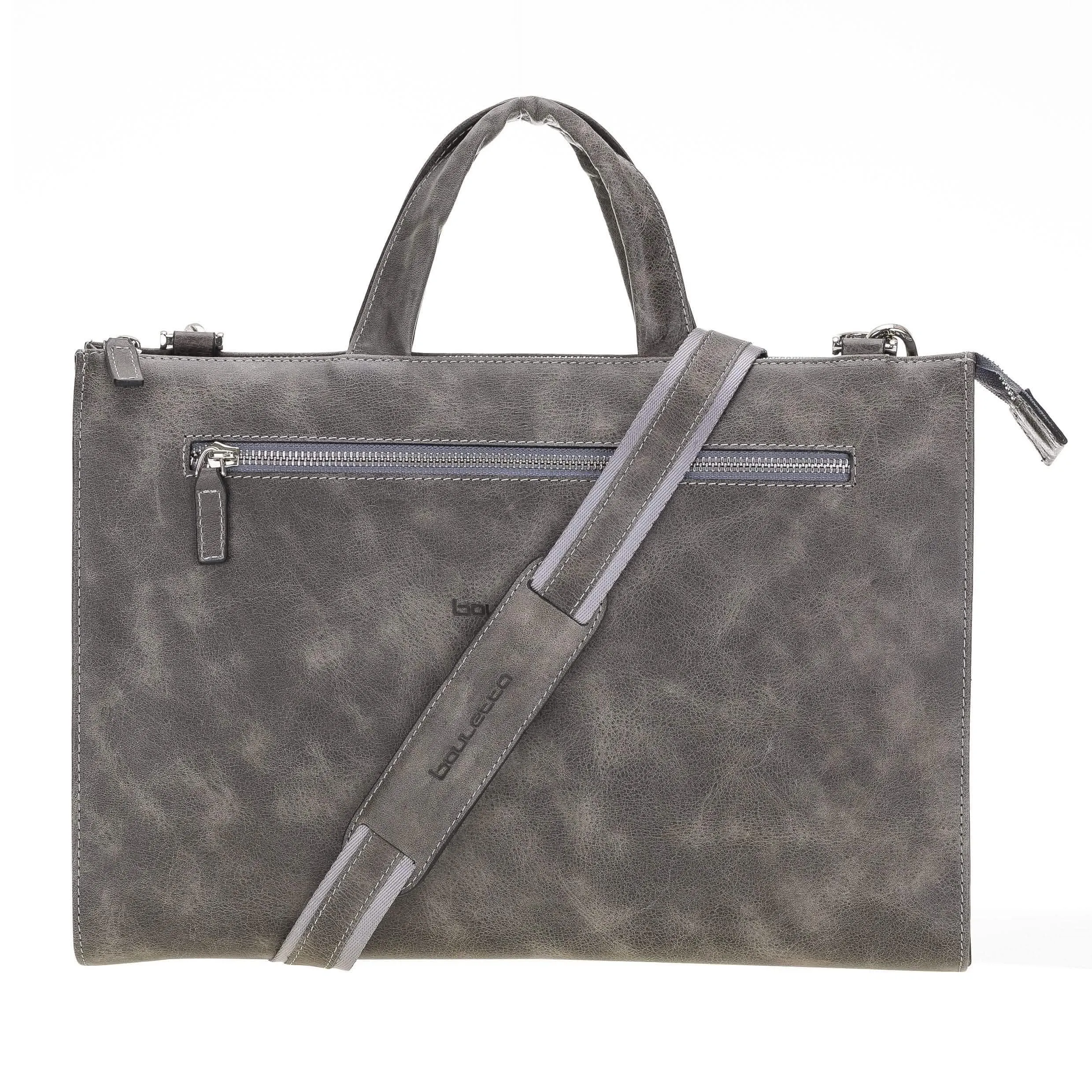 Canzo Luxury Handcrafted Calfskin Executive Laptop Briefcase