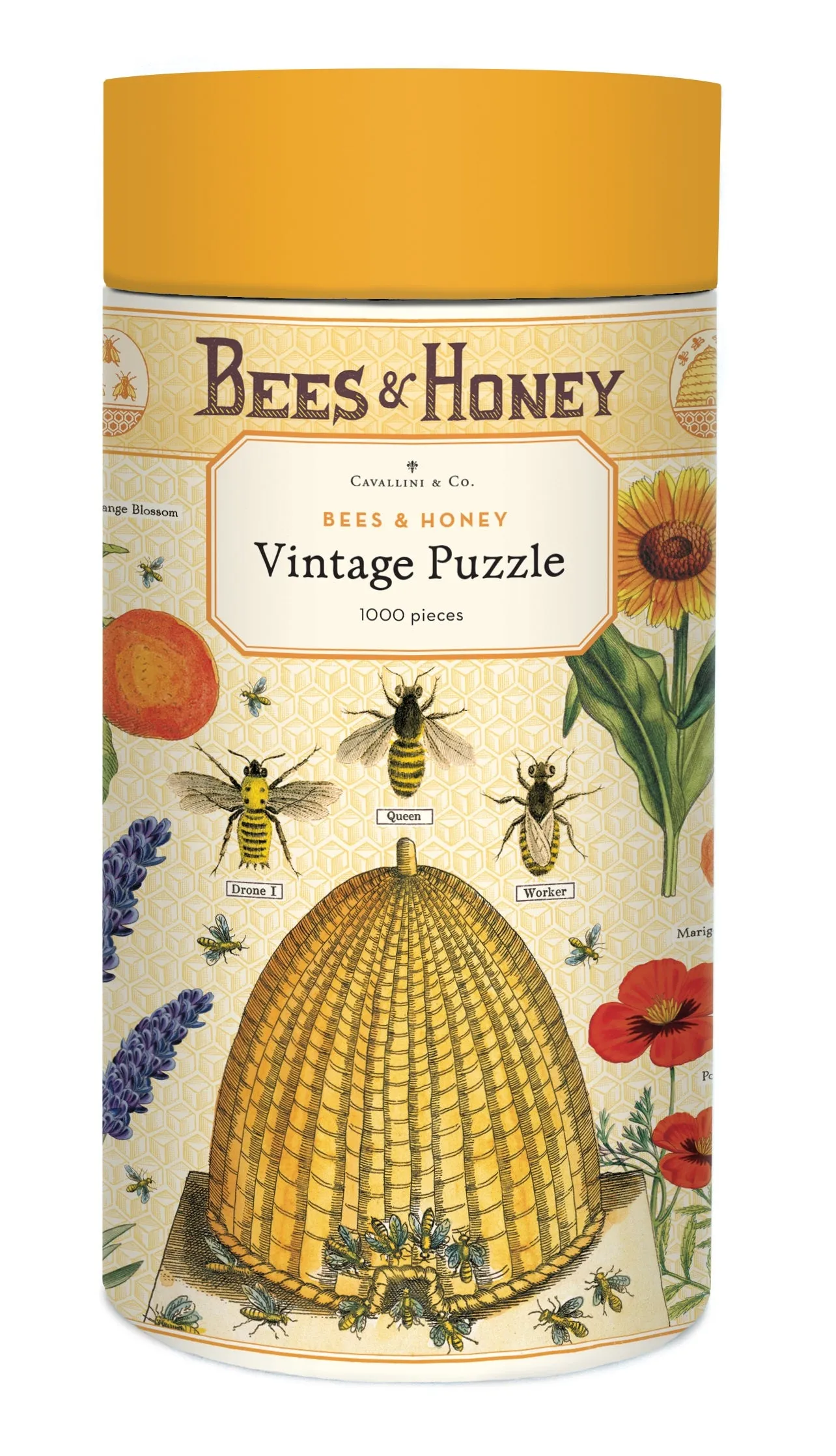 Cavallini 1000 Pc Puzzle – Bees & Honey