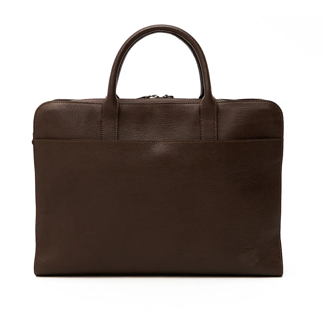 Chocolate Brown Hudson Briefcase