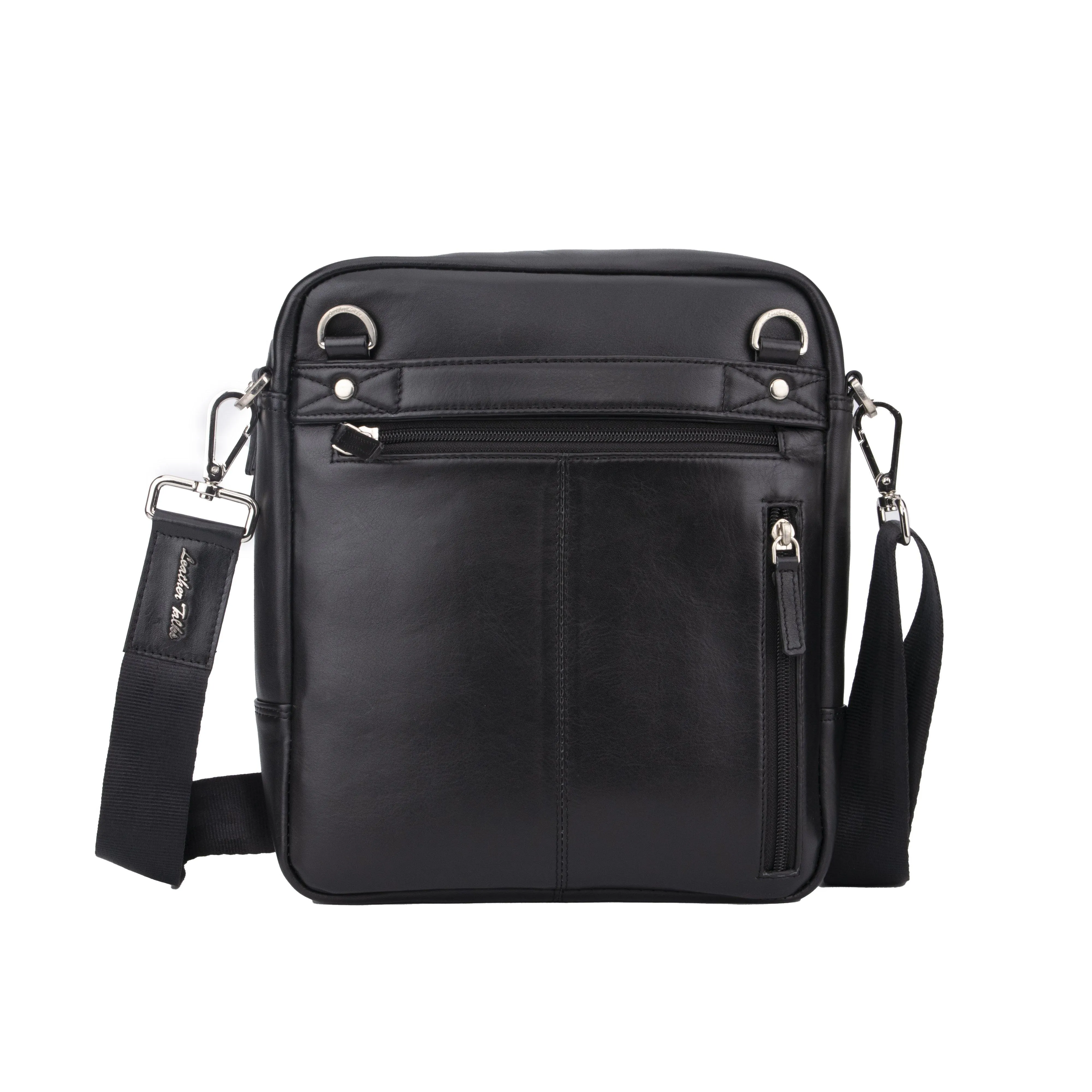 Corporate Diwali Gifts - Men's Bag IX |  Leather Side Bag For Men | Colour - Black