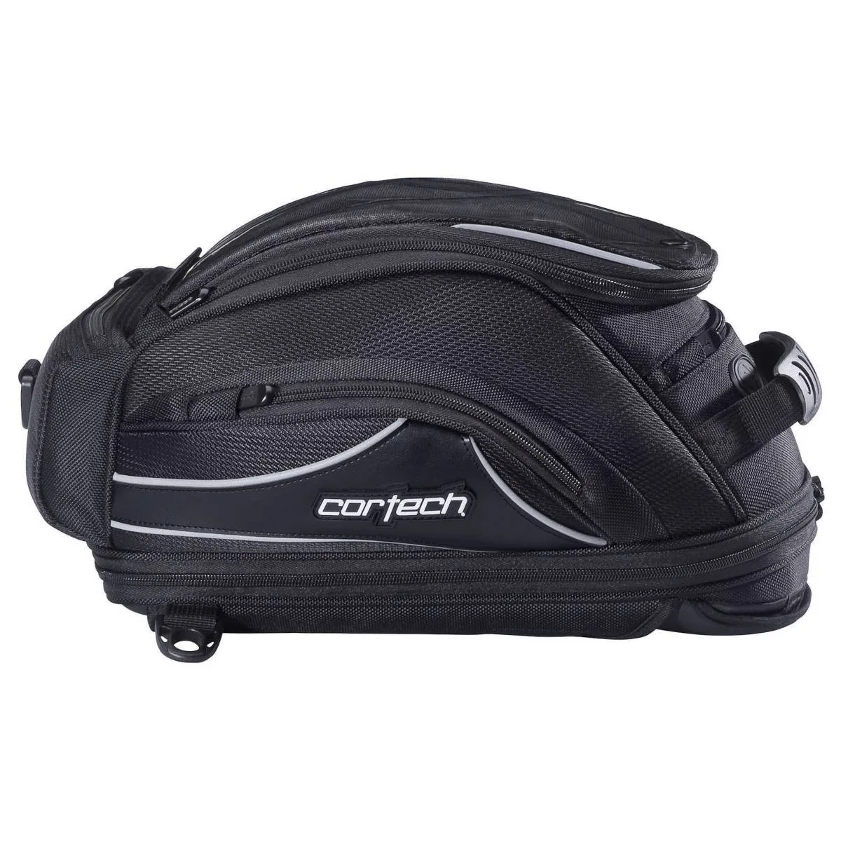 Cortech 'Super 2.0' 18-Liter Sloped Black Magnetic Mount Tank Bag