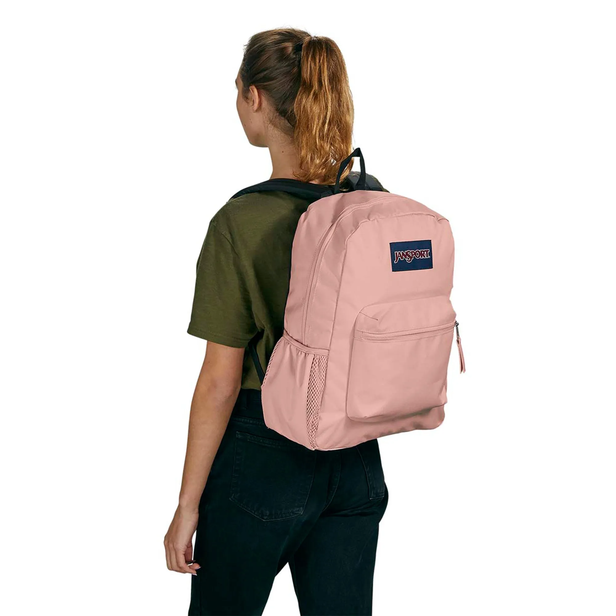 Cross Town Backpack - Misty Rose