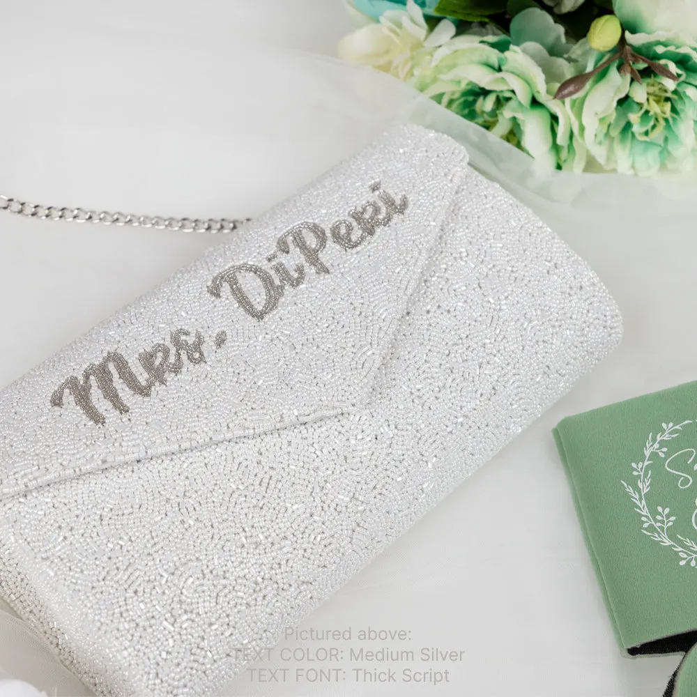 Custom Envelope Wedding Clutch Bag (ENV)