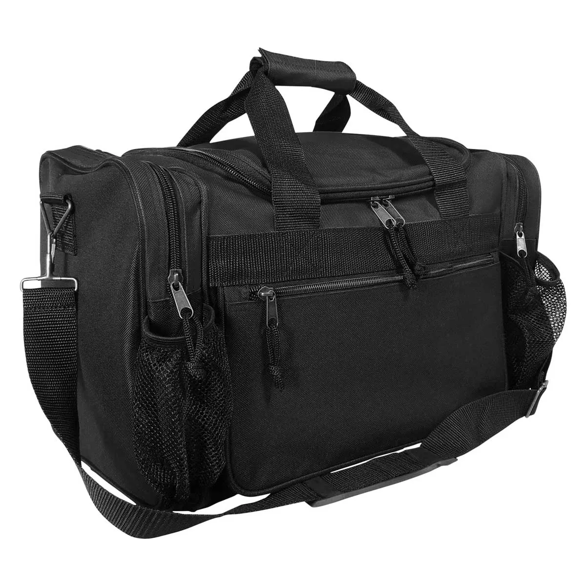 Dalix 17" Duffel Bag Dual Front Mesh Accessories Pockets