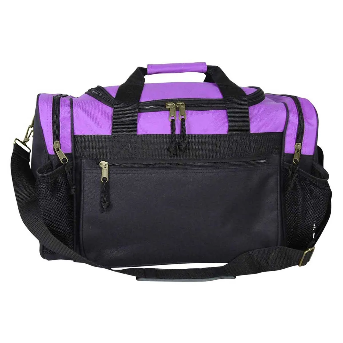 Dalix 17" Duffel Bag Dual Front Mesh Accessories Pockets