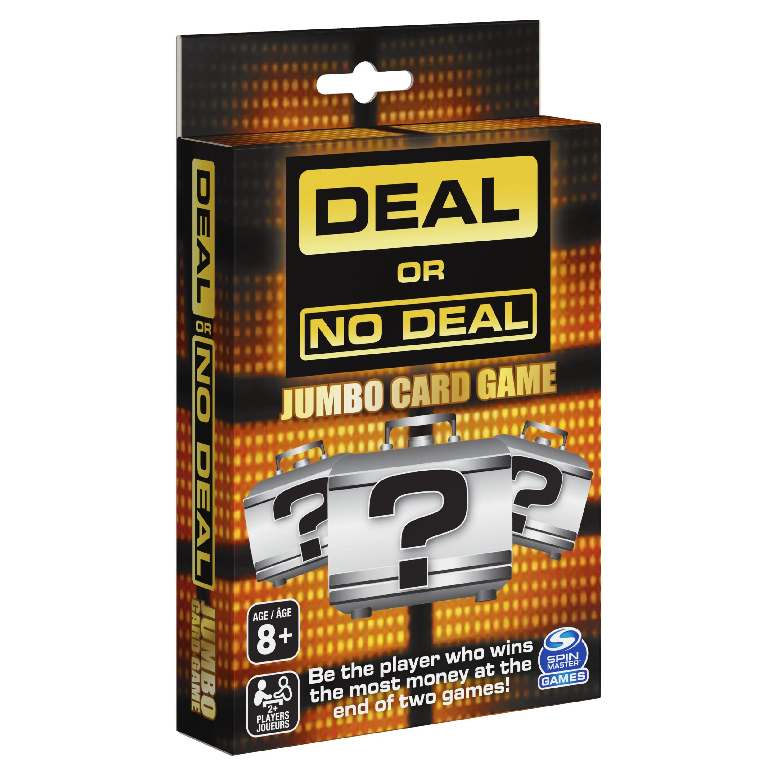 Deal or No Deal Game Show, Jumbo Card Game, For Families and Kids Ages 8 and up