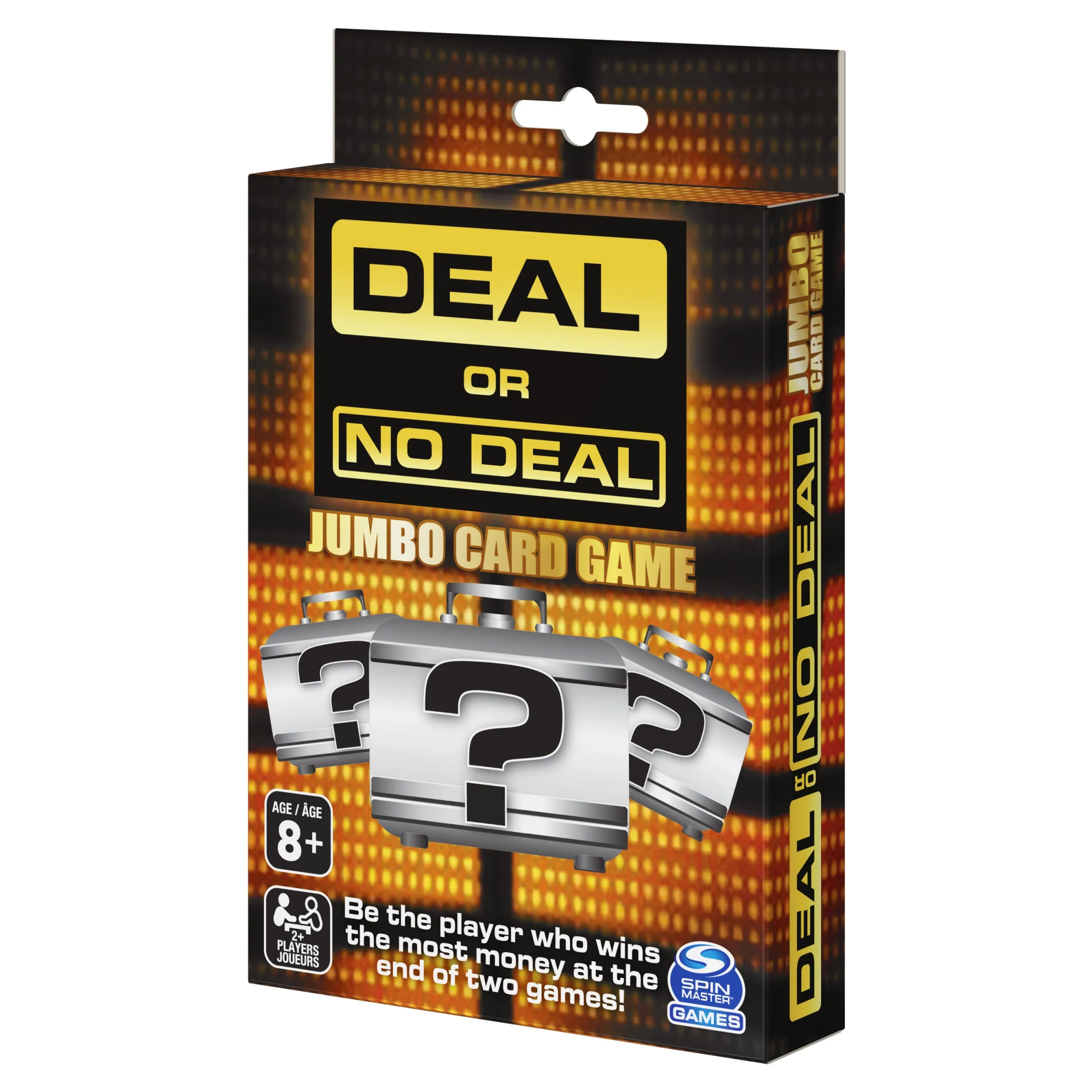 Deal or No Deal Game Show, Jumbo Card Game, For Families and Kids Ages 8 and up