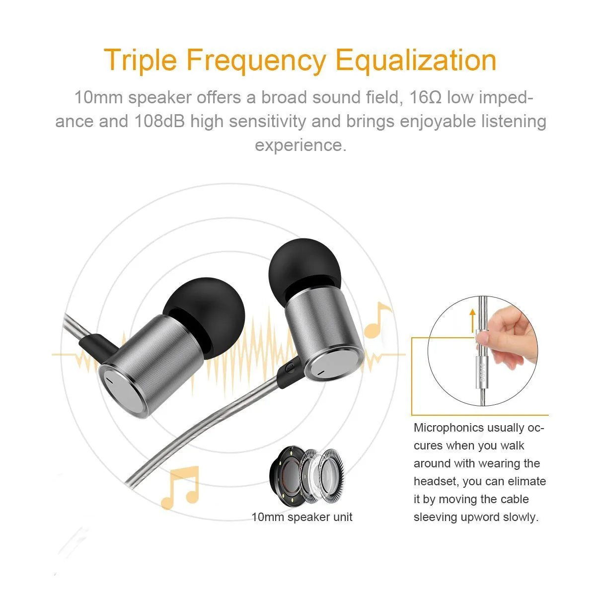 Doosl In-Ear Headphones Music Earphones