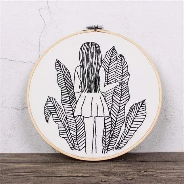 Easy Embroidery Kit for Beginner