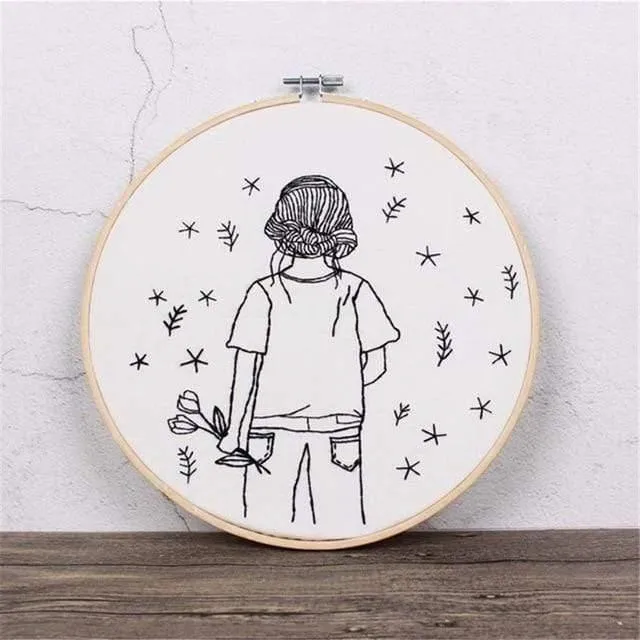 Easy Embroidery Kit for Beginner