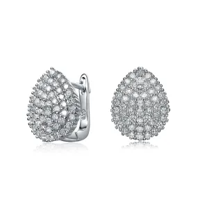 Elise Pear Shaped Stud Earrings